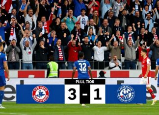 1860 München siegt 3:1 gegen Saarbrücken – Aufstiegsrennen bleibt spannend