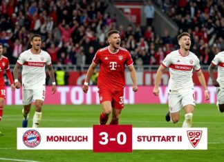 Löwen stürmen mit 3:0-Sieg gegen Stuttgart II in die Aufstiegsränge