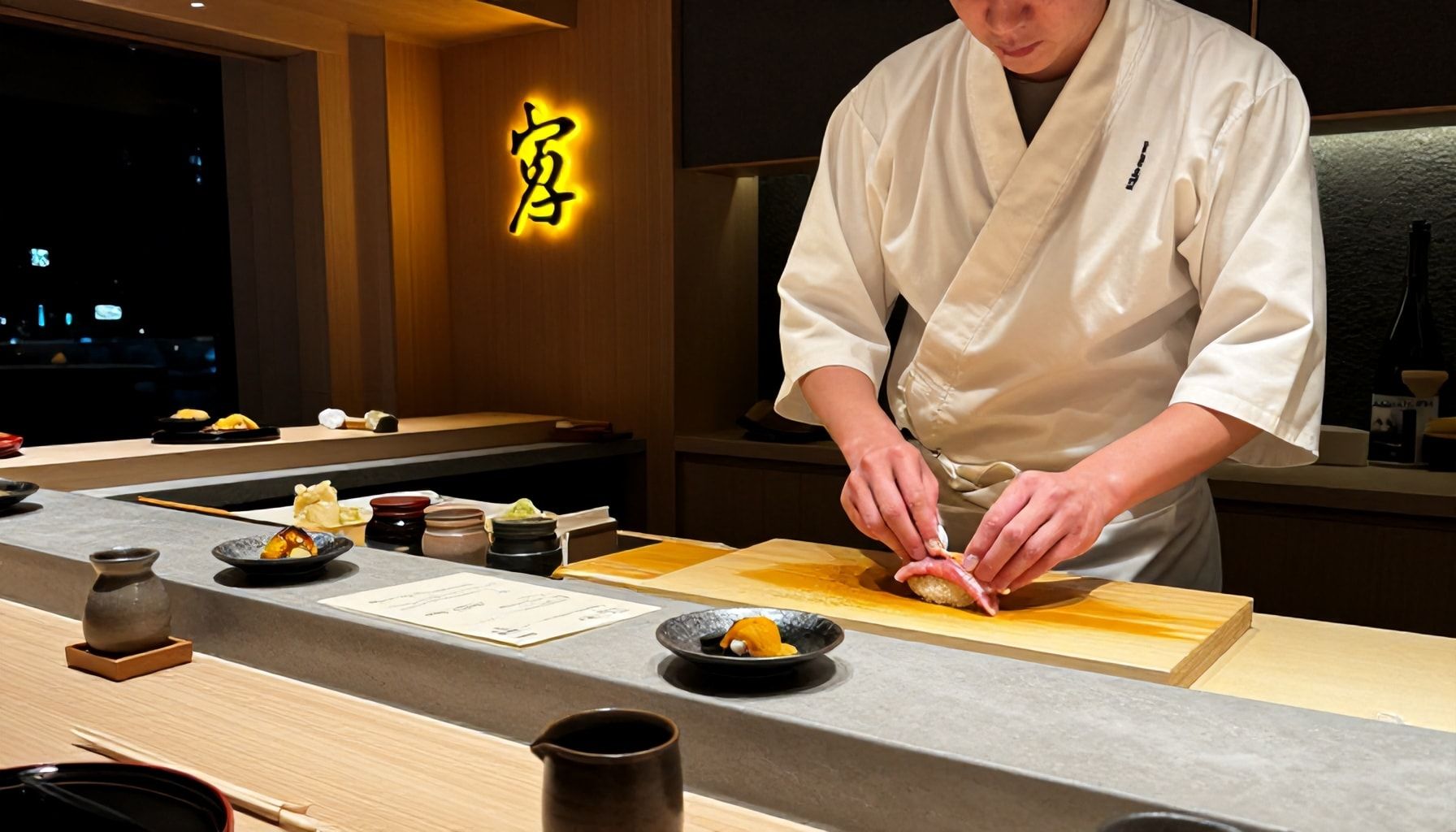30 Plätze, aber kein klassisches Sushi-Restaurant