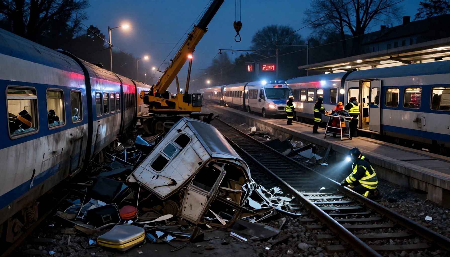 Ablauf der Katastrophe: Was kurz vor Mitternacht geschah