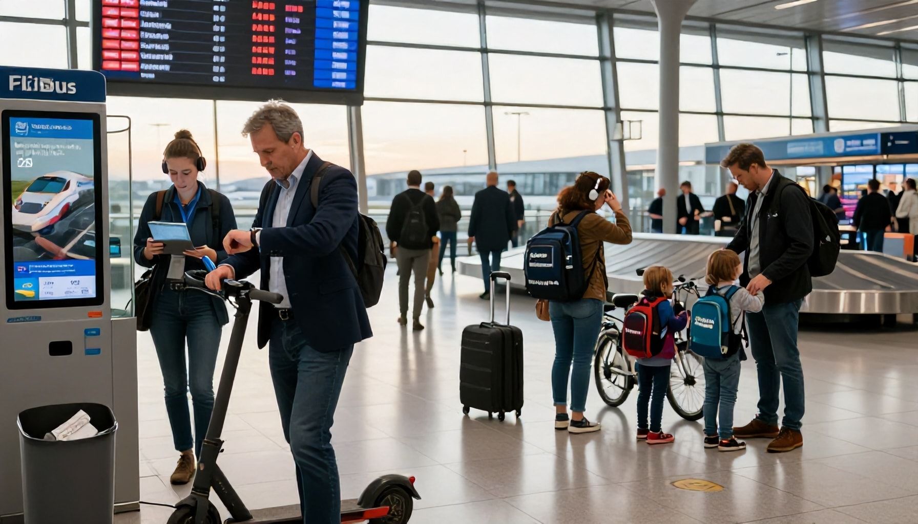 Alternative Optionen für Pendler und Geschäftsreisende