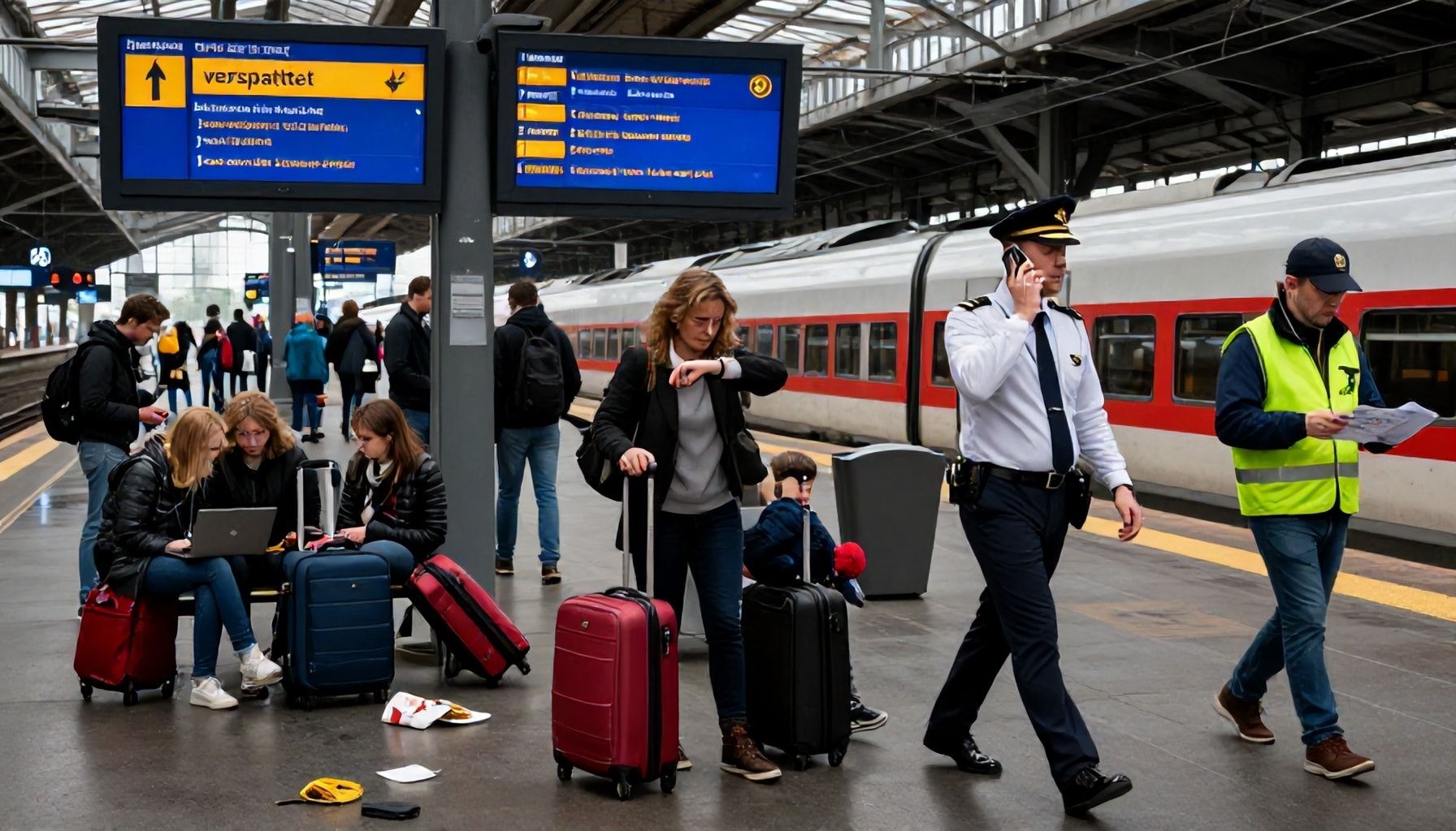 Alternativen für betroffene Reisende zwischen Hamburg und München