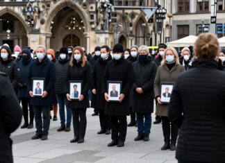 Fünf Jahre nach dem OEZ-Anschlag: München gedenkt der neun Opfer mit stiller Trauerfeier