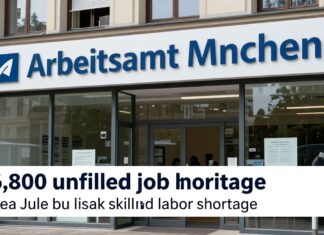 Münchens Arbeitsamt meldet 6.800 offene Stellen im Juli – Fachkräftemangel bleibt akut