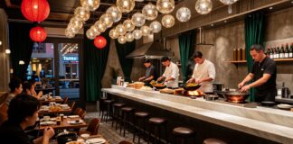 Neue Pan-Asiatische Küche: Münchens erstes Restaurant mit 8 Live-Cooking-Stationen eröffnet