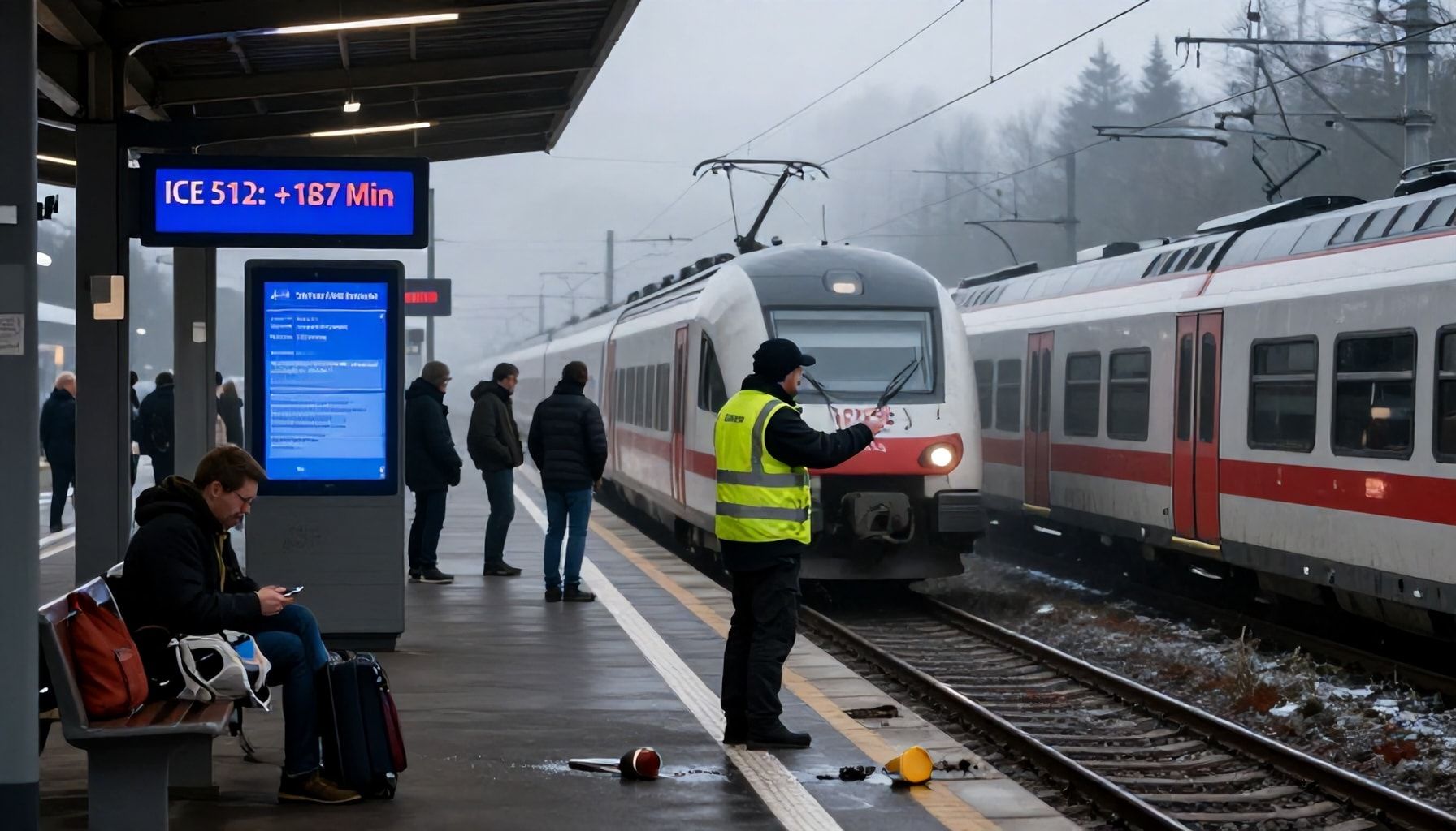 Auslöser der massiven ICE-Verspätungen auf der Strecke