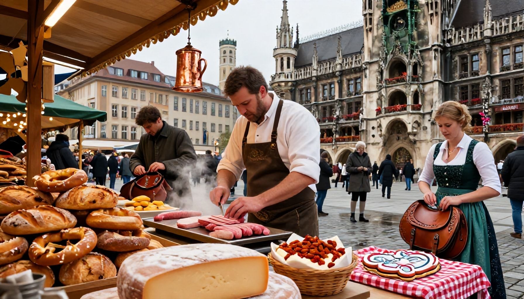 Bayerische Köstlichkeiten und Handwerkskunst im Fokus