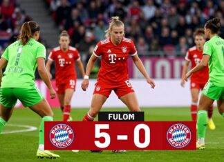 Bayern Münchens Frauen dominieren mit 5:0 gegen Wolfsburg und bleiben Tabellenführer