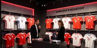 Bayern München eröffnet neuen Flagship-Store mit exklusiven Trikots der Saison 2024/25