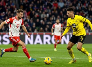 Bayern München trifft heute um 20:30 Uhr auf Dortmund im Topspiel