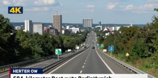 Berlin und München trennen exakt 584 Kilometer per Direktroute