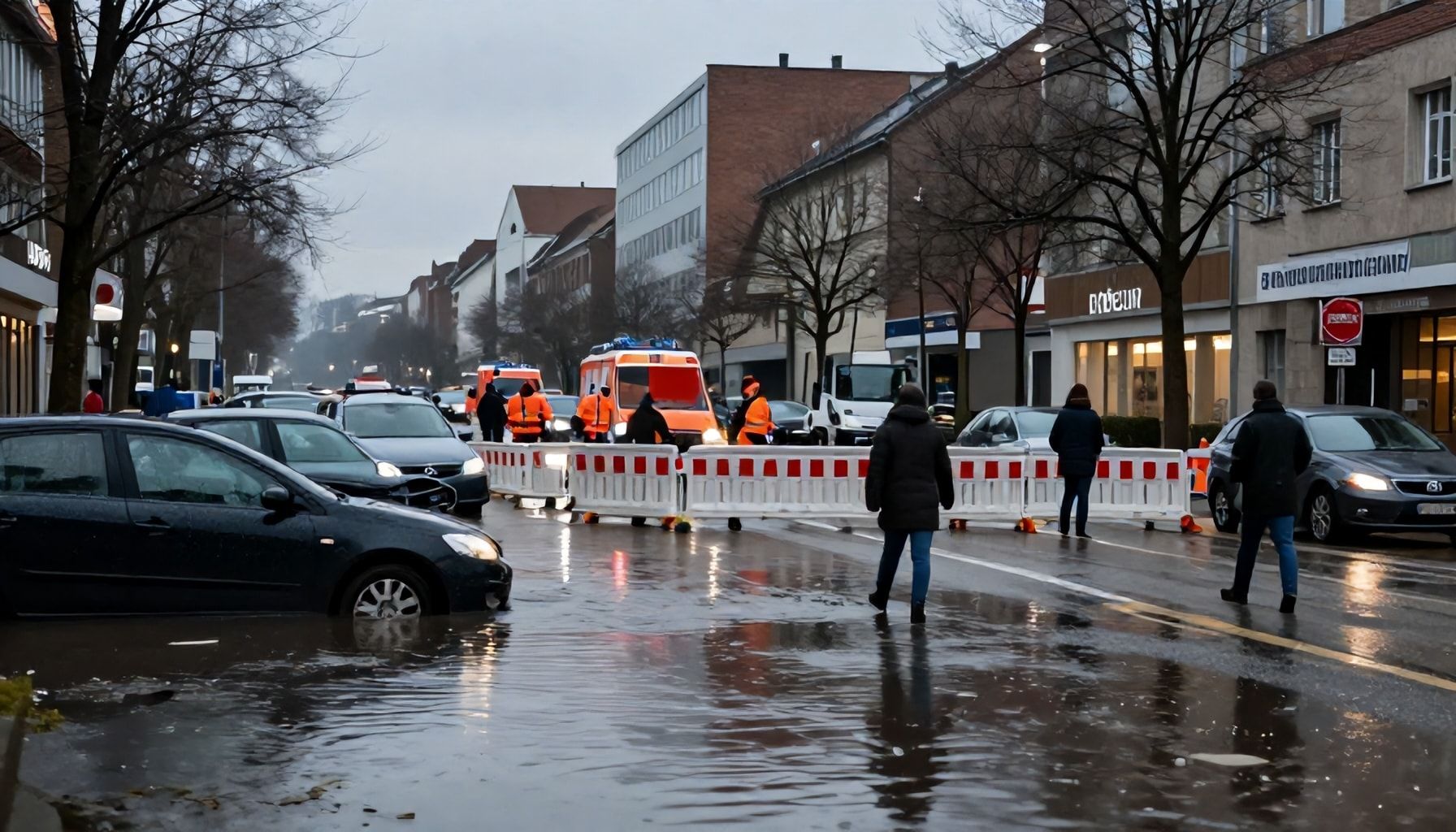 Betroffene Straßen und Sperrungen in Moosach