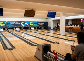 Münchens erste Bio-Bowlingbahn mit 12 Bahnen und Cocktailbar eröffnet