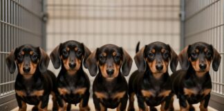 Dackel-Welpen im Münchner Tierheim: 6 Racker suchen dringend ein Zuhause