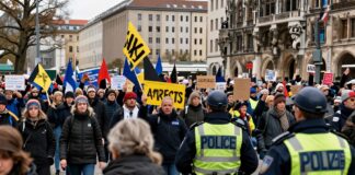 Tausende bei Demo in München – Polizei meldet 12 Festnahmen am Samstag