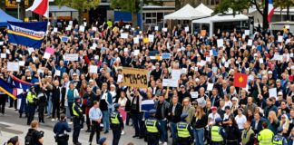 Über 10.000 Besucher bei Großdemo auf der Theresienwiese – Polizei erhöht Präsenz