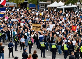 Über 10.000 Besucher bei Großdemo auf der Theresienwiese – Polizei erhöht Präsenz