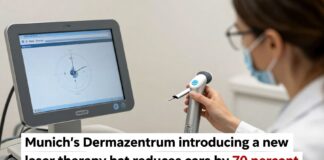 Neue Lasertherapie am Dermazentrum München reduziert Narben um 70 Prozent