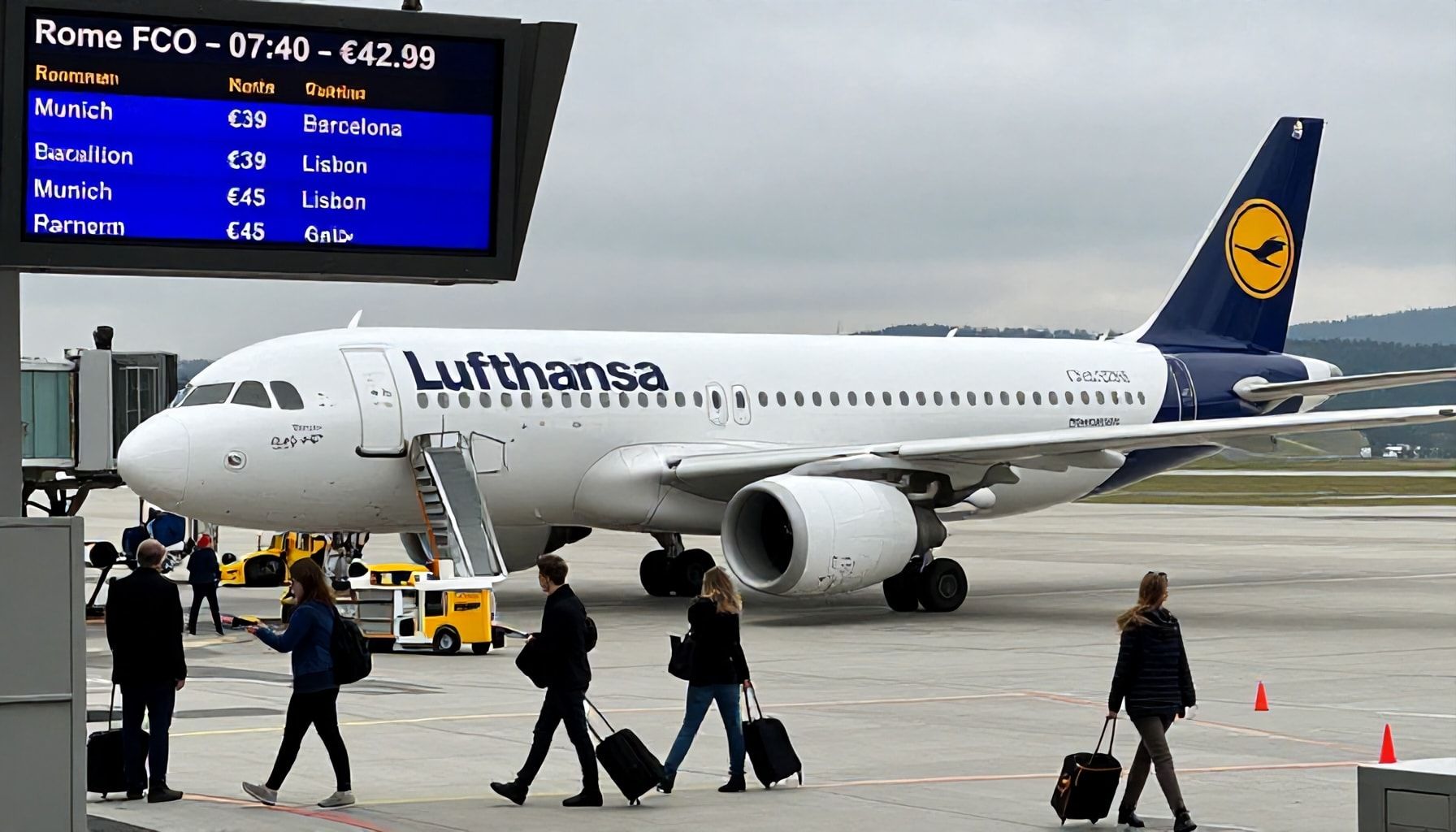 Direktflüge ab München für unter 50 Euro