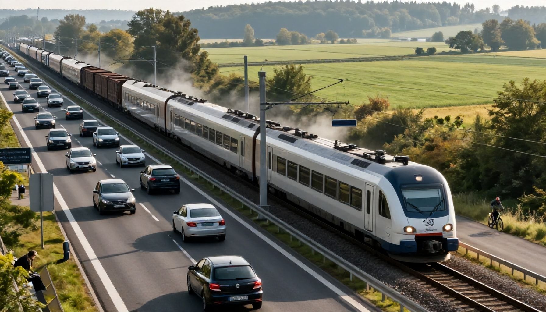 Direktverbindung entlastet Autobahnen und Umwelt