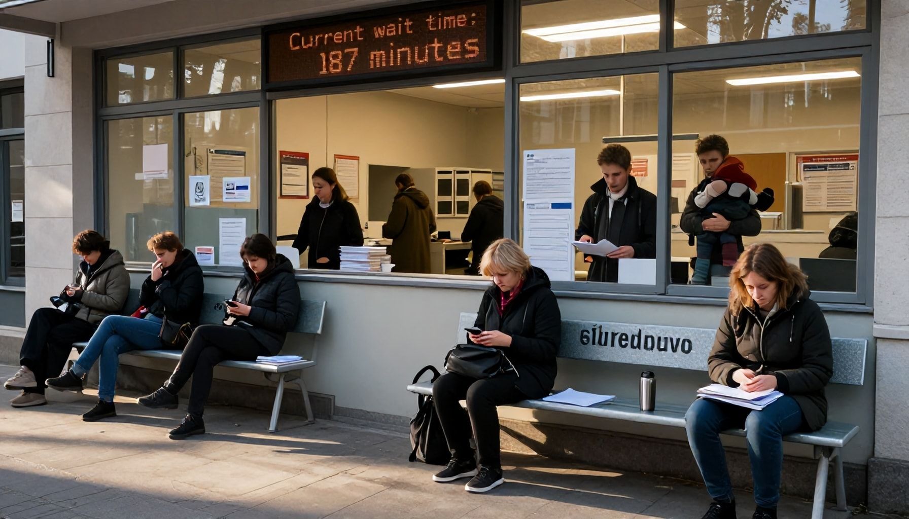 Drei Monate Wartezeit: Wie es dazu kam