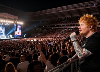 Ed Sheeran rockt München: 90.000 Fans bei ausverkauftem Olympiapark-Konzert