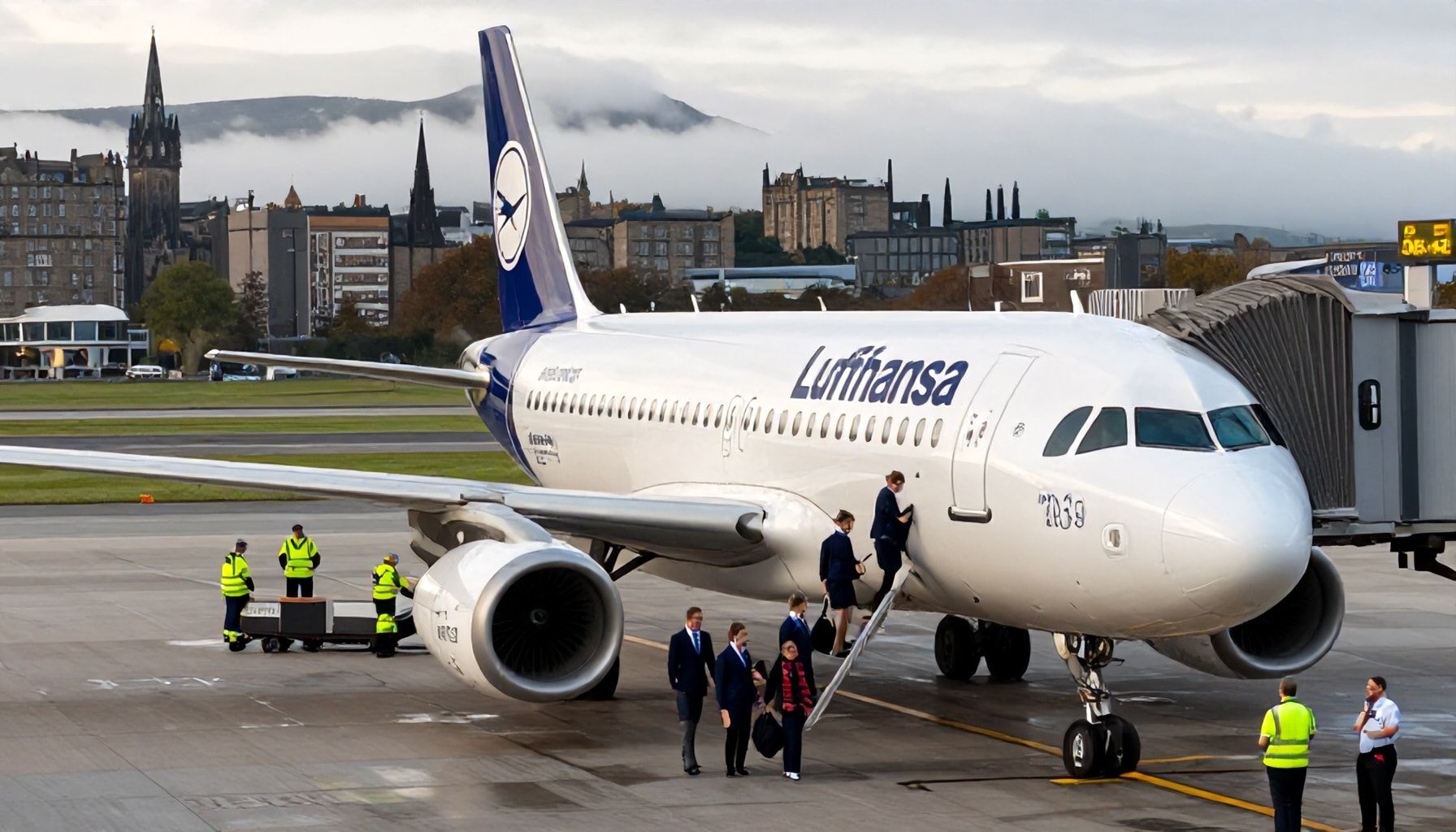 Edinburgh als neues Ziel im Lufthansa-Netz