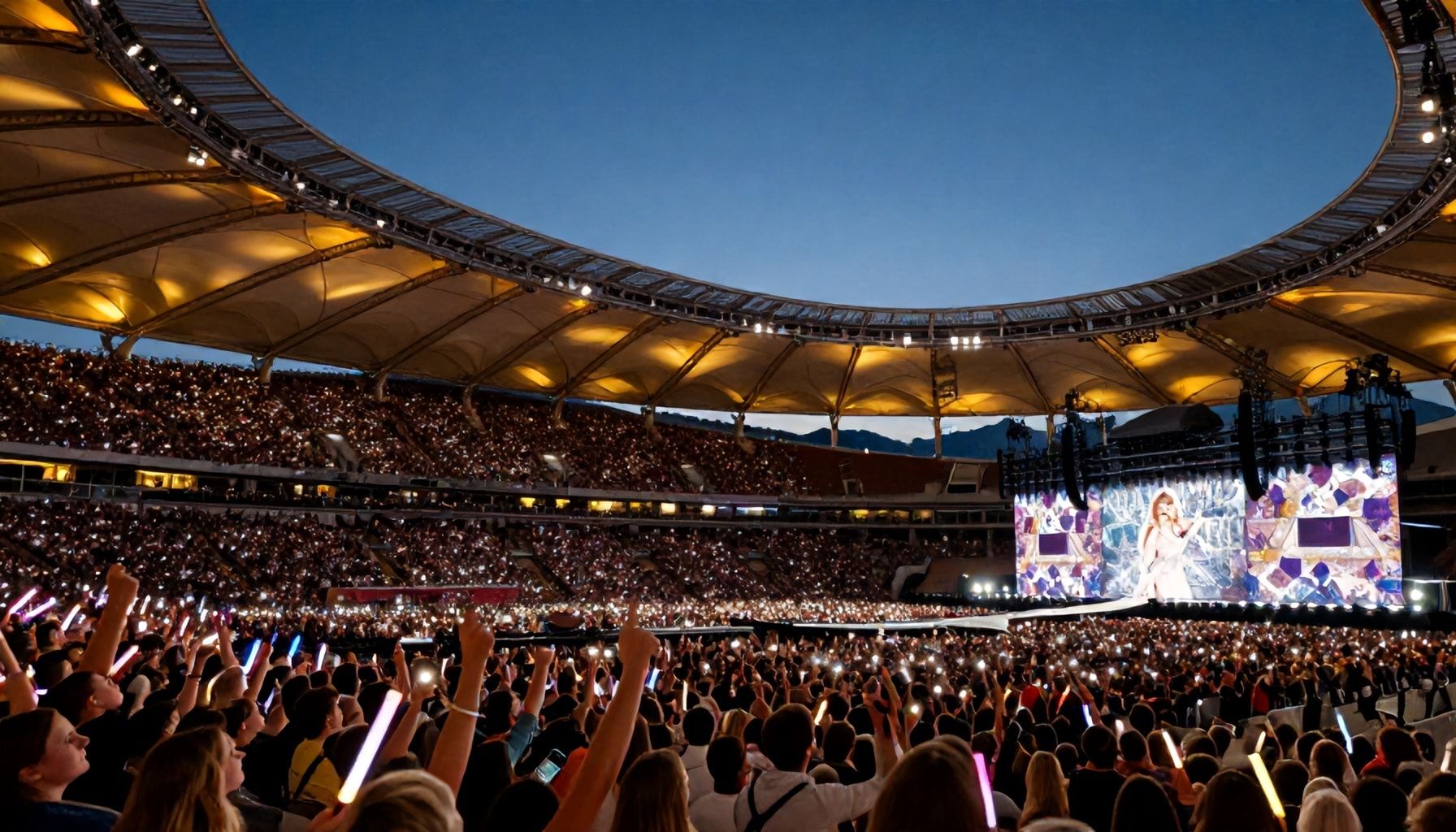 Ein historischer Moment für Münchens Olympiastadion
