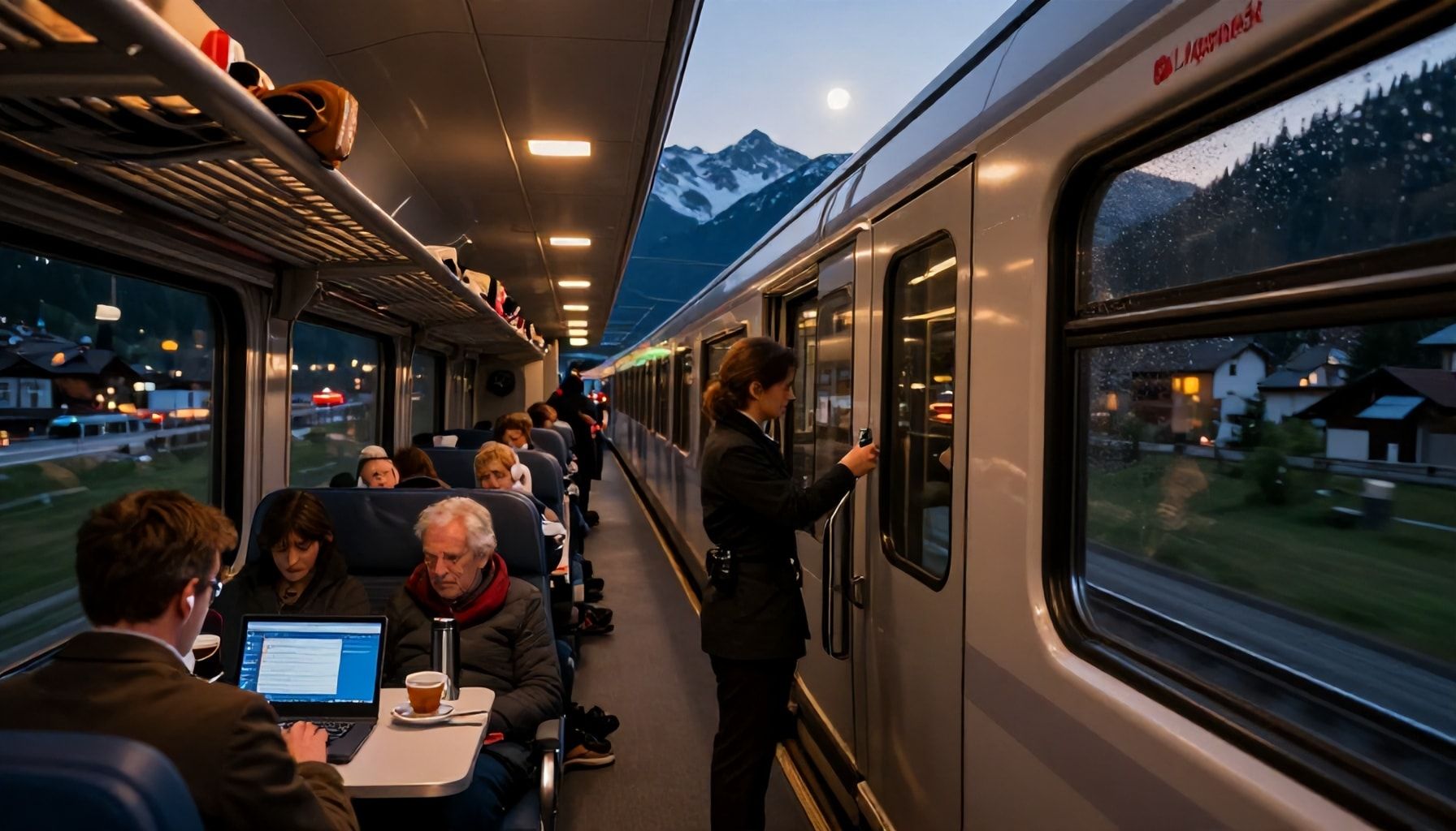 Ein Nachtzug zwischen München und Bologna – eigentlich Routine