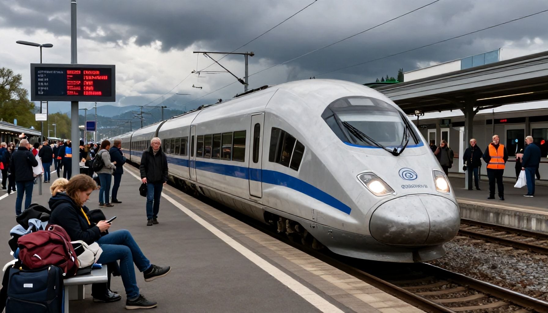 Ein technischer Defekt legt den ICE-Verkehr lahm