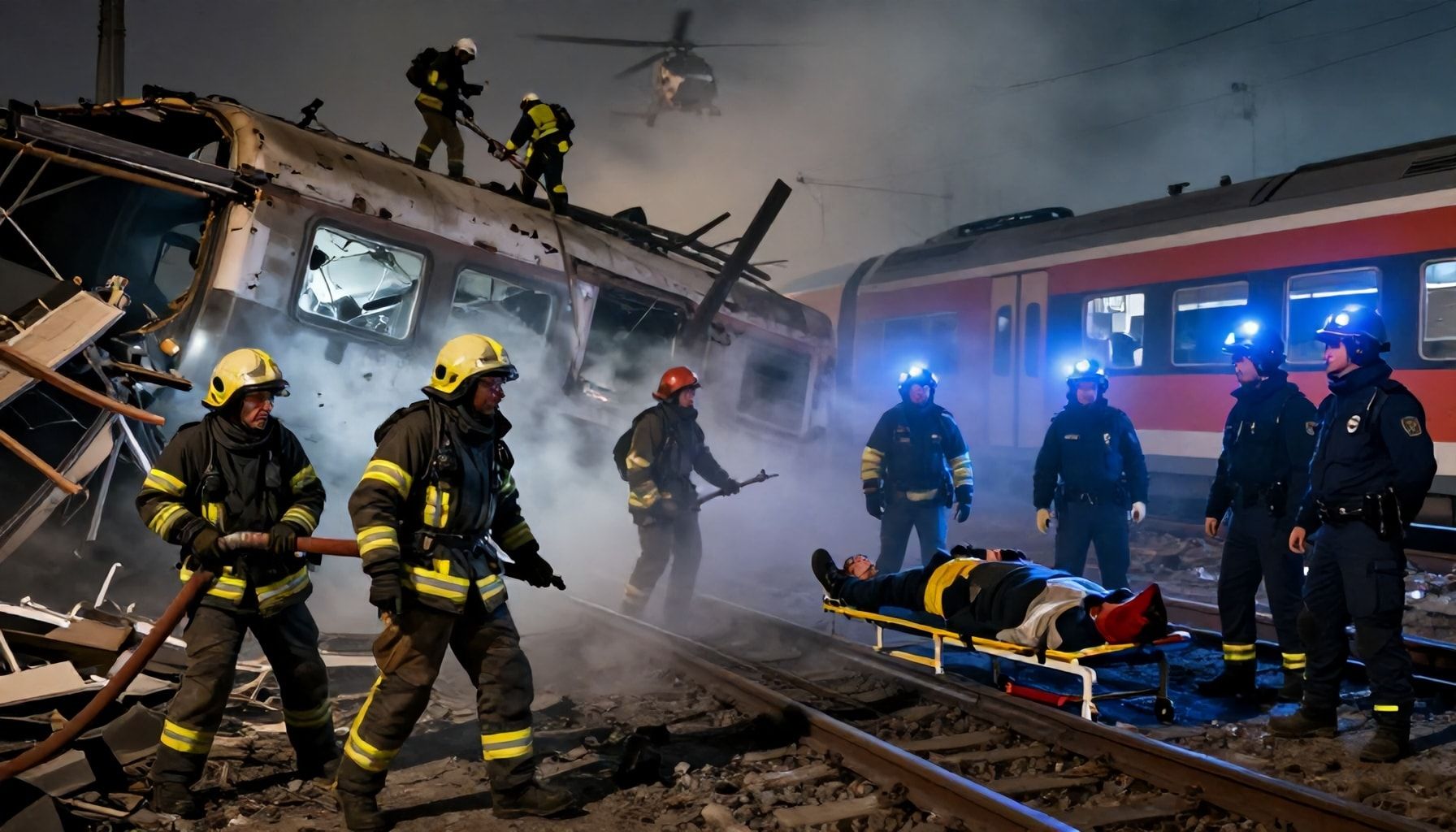 Einsatzkräfte im Dauereinsatz – Rettung unter schwierigsten Bedingungen