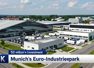 Neue 50-Millionen-Investition im Euro-Industriepark München beschleunigt Logistikausbau