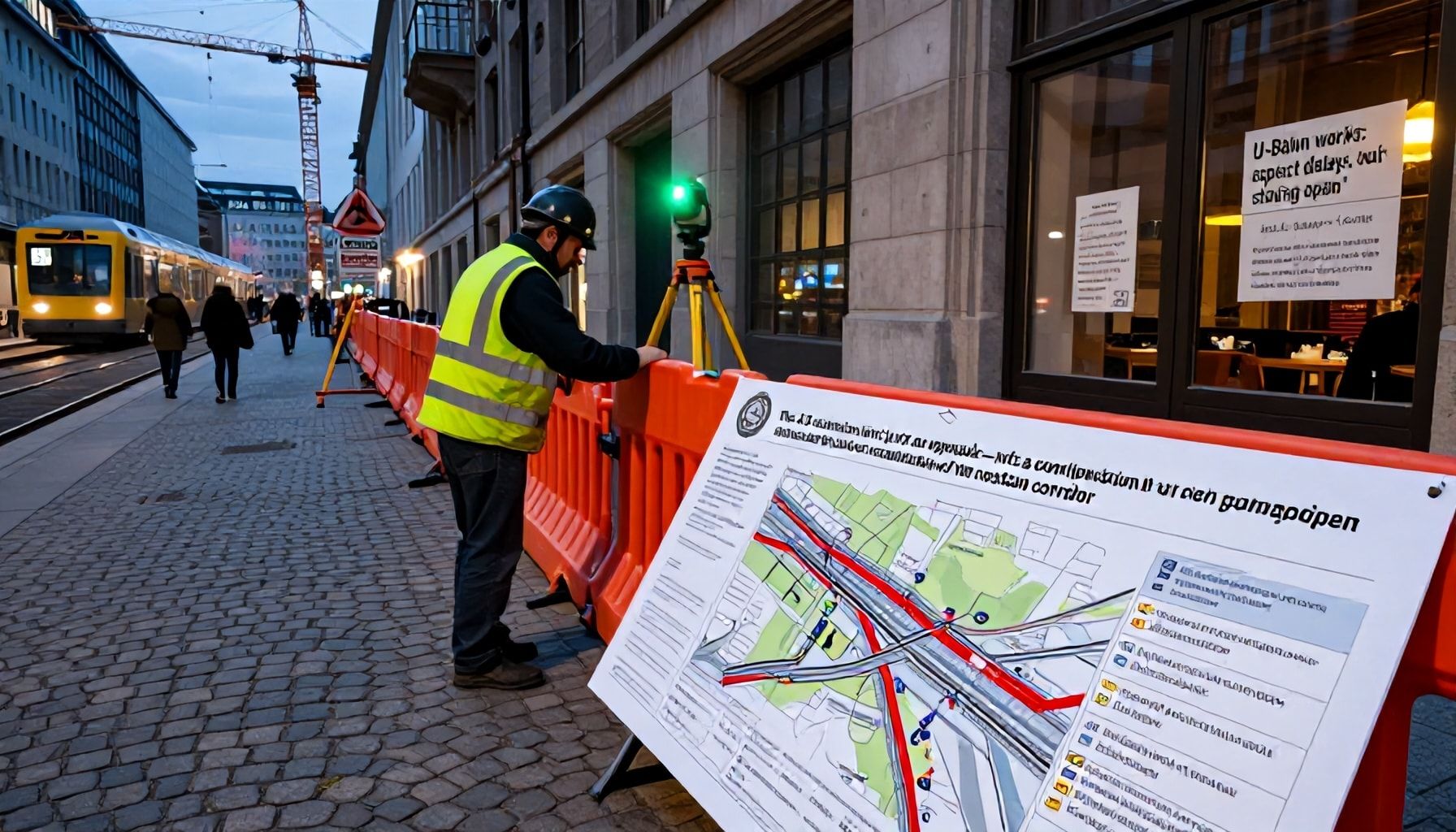 Fahrplan für Bürger: Wann die Bauarbeiten konkret beginnen