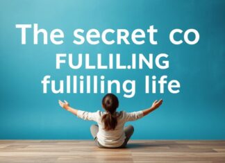 Das Geheimnis eines erfüllten Lebens: Selbstvertrauen und persönliche Entwicklung The secret to a fulfilling life: self-confidence and personal development