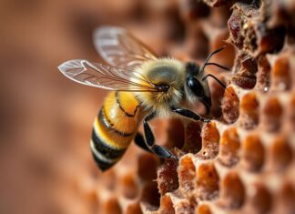 Die faszinierende Welt der Bienen: Ein Blick in den Stock The fascinating world of bees: A look into the hive