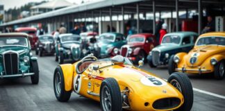 Die faszinierende Welt der Oldtimer-Rennen: Ein Blick hinter die Kulissen The fascinating world of vintage car racing: A behind-the-scenes look