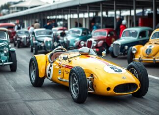 Die faszinierende Welt der Oldtimer-Rennen: Ein Blick hinter die Kulissen The fascinating world of vintage car racing: A behind-the-scenes look
