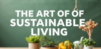 Die Kunst des nachhaltigen Lebens: Tipps für ein umweltbewusstes Zuhause The Art of Sustainable Living: Tips for an Eco-Friendly Home