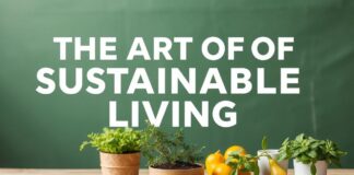 Die Kunst des nachhaltigen Lebens: Tipps für ein umweltbewusstes Zuhause The Art of Sustainable Living: Tips for an Eco-Friendly Home