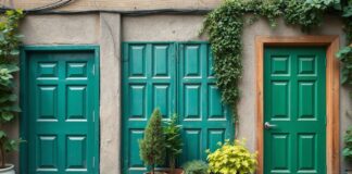 Nachhaltigkeit im Alltag: Grüne Türen und mehr Sustainability in everyday life: Green doors and more