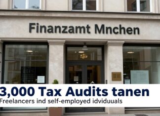 Münchner Finanzamt kündigt 3.000 Steuerprüfungen bei Selbstständigen bis Jahresende an