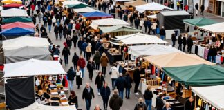 Über 200 Stände: Münchens größter Flohmarkt zieht am Wochenende Tausende an