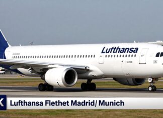 Lufthansa streicht ab Oktober drei wöchentliche Flüge zwischen Madrid und München