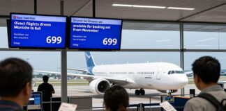 Direktflug von München nach Bali ab 699 Euro ab November buchbar