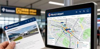 Neue interaktive Terminalkarten für den Flughafen München 2024 veröffentlicht