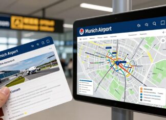 Neue interaktive Terminalkarten für den Flughafen München 2024 veröffentlicht