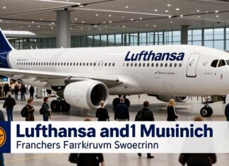 Lufthansa kündigt zusätzliche tägliche Flüge zwischen Frankfurt und München ab September an