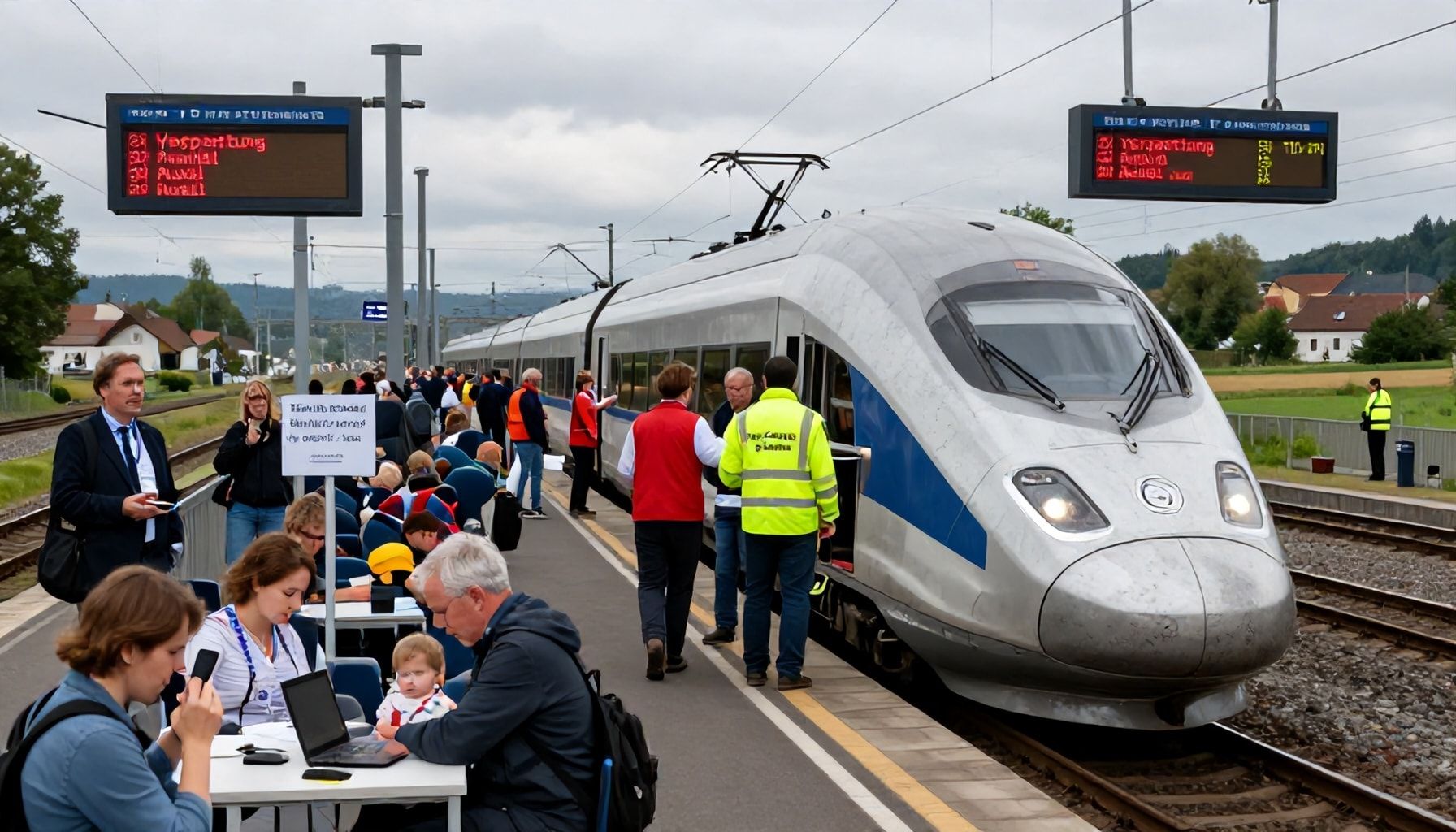 Fünf Stunden Stillstand: Wie es zu der Massenpanne kam