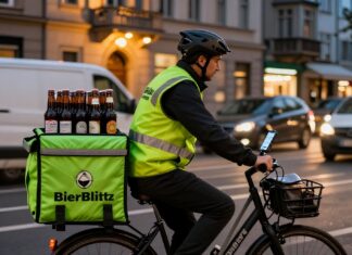 Münchens neuer Getränkelieferant bringt 500 Biere in unter 30 Minuten