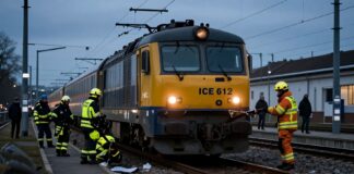 ICE 612 entgleist zwischen Hamburg und München – 47 Verletzte nach Notbremsung